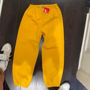 Yellow Sweatpants. Super soft:)